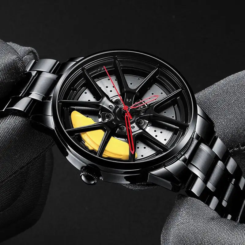 Stainless steel rim watch 763M