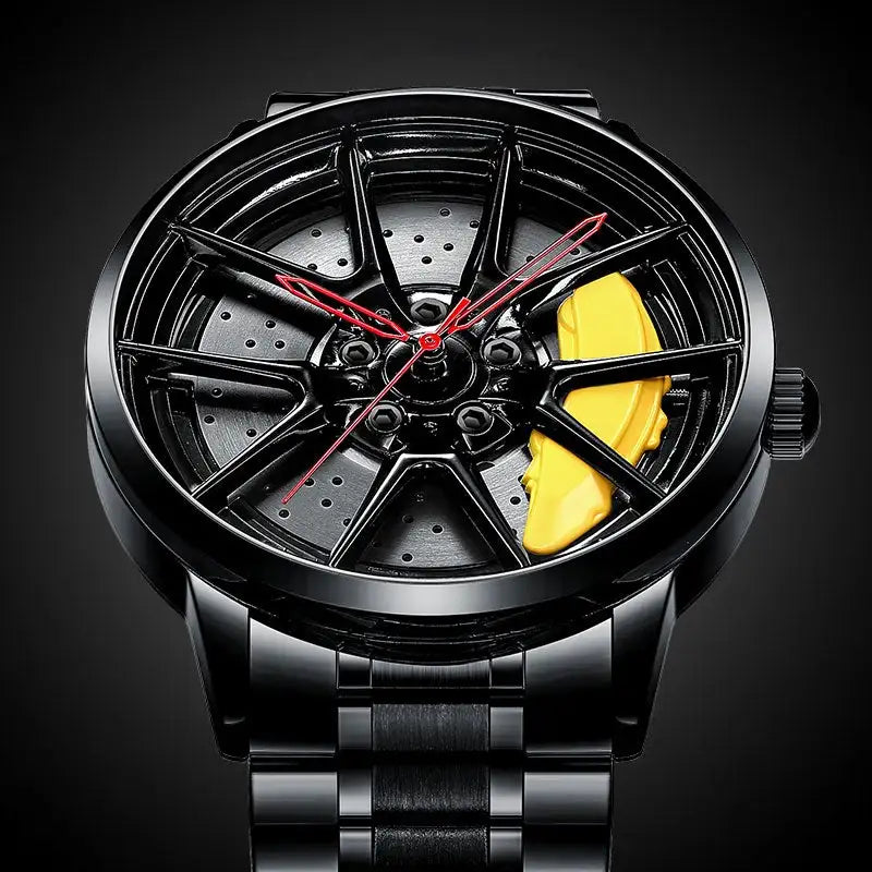 Stainless steel rim watch 763M