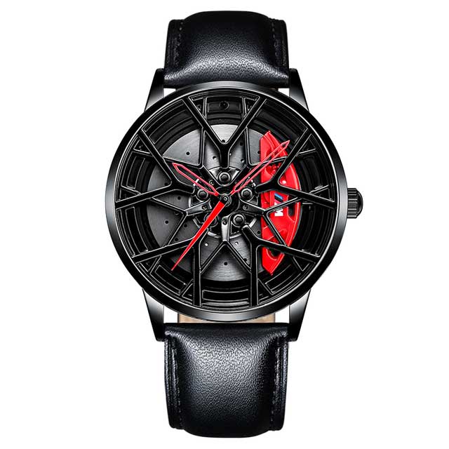 Stainless steel M edition rim watch