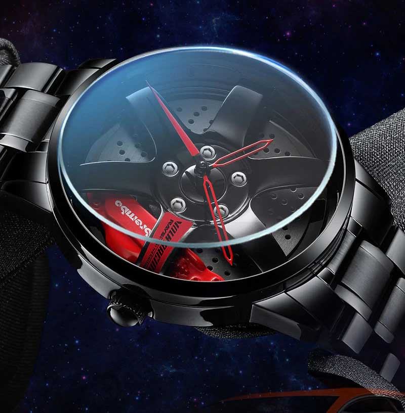 Stainless steel rim watch s1