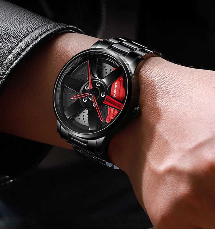 Stainless steel rim watch s1