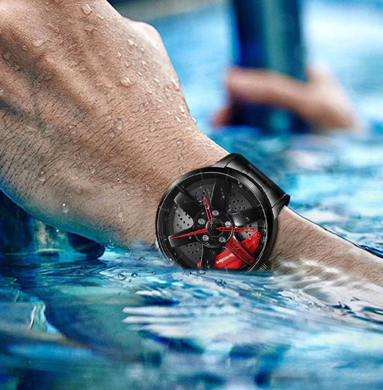 Stainless steel rim watch s1