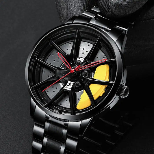 Stainless steel rim watch 763M